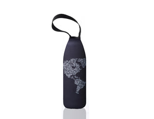 * Super Sale - BBBYO - Carry cover - for 750 ml Future Bottle - Globe Lights print