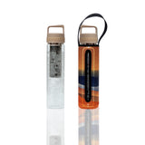 Glass is Greener + carry cover - 750 ml - Coffee Brew Bottle - Hum print