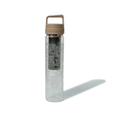 Glass is Greener + carry cover - 750 ml - Coffee Brew Bottle - Hum print