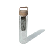 Glass is Greener + carry cover - 750 ml - Coffee Brew Bottle - Hum print
