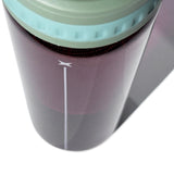 Glass is Greener + carry cover - 750 ml - Tea Brew Bottle - Matcha print