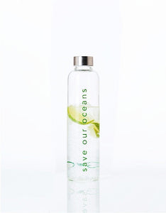 * Super Sale - Glass is Greener + carry cover - 750 ml - Feather print