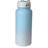 BBBYO Beaches Bottle - stainless steel insulated bottle - 1000 ml - Sand to Sea beach print (Copy)