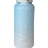 BBBYO Beaches Bottle - stainless steel insulated bottle - 1000 ml - Sand to Sea beach print (Copy)