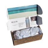 BBBYO Beaches Bottle - stainless steel insulated bottle - 1000 ml - Whitewater beach print