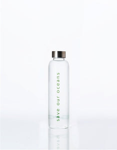 Glass is Greener + carry cover - 570 ml - Bird print