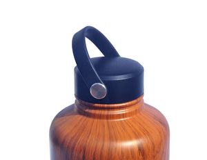 BBBYO BIGG Bottle - stainless steel insulated bottle - 1800 ml - Woodgrain