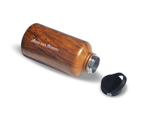 BBBYO BIGG Bottle - stainless steel insulated bottle - 1800 ml - Woodgrain