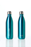 BBBYO Future Bottle + carry cover - stainless steel insulated bottle - 500 ml -Calma print