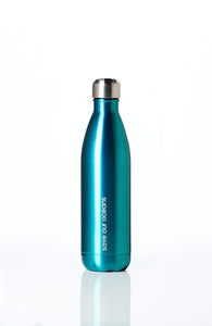 BBBYO Future Bottle + carry cover - stainless steel insulated bottle - 500 ml -Calma print