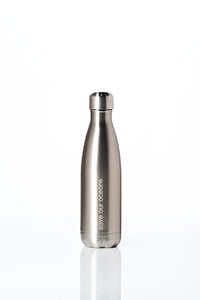 BBBYO Future Bottle - Silver -  Stainless Steel - Insulated - 500 ml