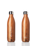 BBBYO Future Bottle + carry cover - stainless steel insulated bottle - 750 ml - Banana leaf print