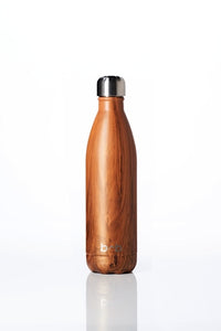 BBBYO Future Bottle + carry cover - stainless steel insulated bottle - 750 ml - Topo print