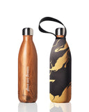 BBBYO Future Bottle + carry cover - stainless steel insulated bottle - 750 ml - Fai print