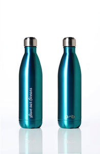 BBBYO Future Bottle + carry cover - stainless steel insulated bottle - 750 ml - Peace print