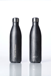 * Super Sale - BBBYO Future Bottle + carry cover - stainless steel insulated bottle - 750 ml - Globe Lights print