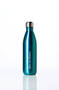 BBBYO Future Bottle + carry cover - stainless steel insulated bottle - 750 ml - Sealeaf print