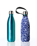 BBBYO Future Bottle + carry cover - stainless steel insulated bottle - 750 ml - Tokyo print