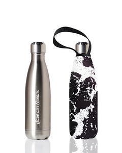 BBBYO Future Bottle + carry cover - stainless steel insulated bottle - 500 ml - Whitewater print