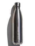 BBBYO Future Bottle + carry cover - stainless steel insulated bottle - 750 ml - Basslet print