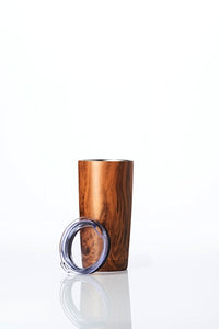 BBBYO Coffee Fix Cup stainless steel - insulated - 600 ml - Wood