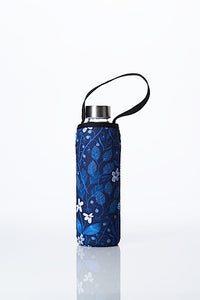 Glass is Greener + carry cover - 570 ml - Bloom print