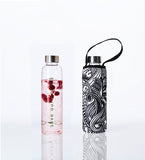 Glass is Greener + carry cover - 570 ml - Koru print