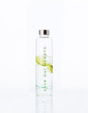 Glass is Greener + carry cover - 750 ml - Rush print