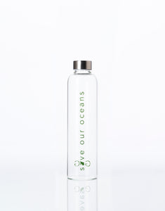 Glass is Greener + carry cover - 750 ml - Rush print