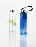 Glass is Greener + carry cover - 750 ml - Tide print