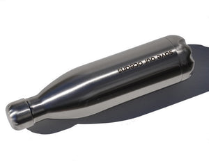 BBBYO Future Bottle + carry cover - stainless steel insulated bottle - 750 ml - Basslet print