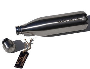BBBYO Future Bottle - Silver -  Stainless Steel - Insulated - 750 ml