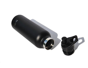 BBBYO Thermal Traveller + CARRY COVER COMBO ('Koru') STAINLESS STEEL INSULATED BOTTLE 750 ml