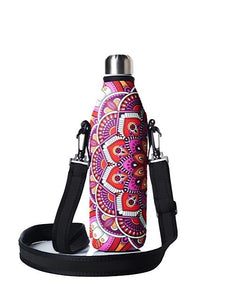 TRVLR by BBBYO carry cover - with shoulder strap - 750 ml - Mandala print