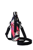TRVLR by BBBYO carry cover - with shoulder strap - 750 ml - Red Paradise print