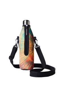 TRVLR by BBBYO carry cover - with shoulder strap - 750 ml - Spiral print